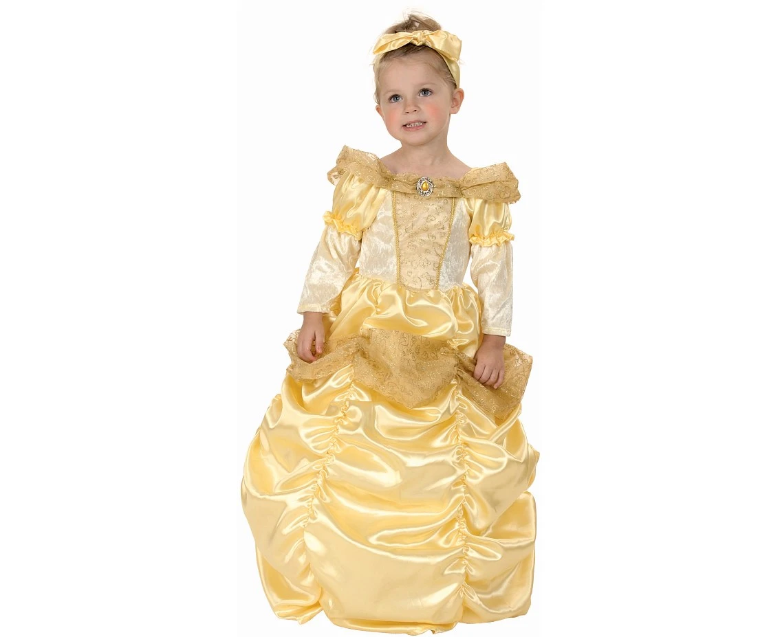 Role play-set for child Yellow Princess (dress, hairband), size 92/104 cm